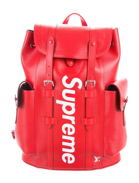 cheap supreme louis vuitton backpack|louis vuitton supreme raincoat.